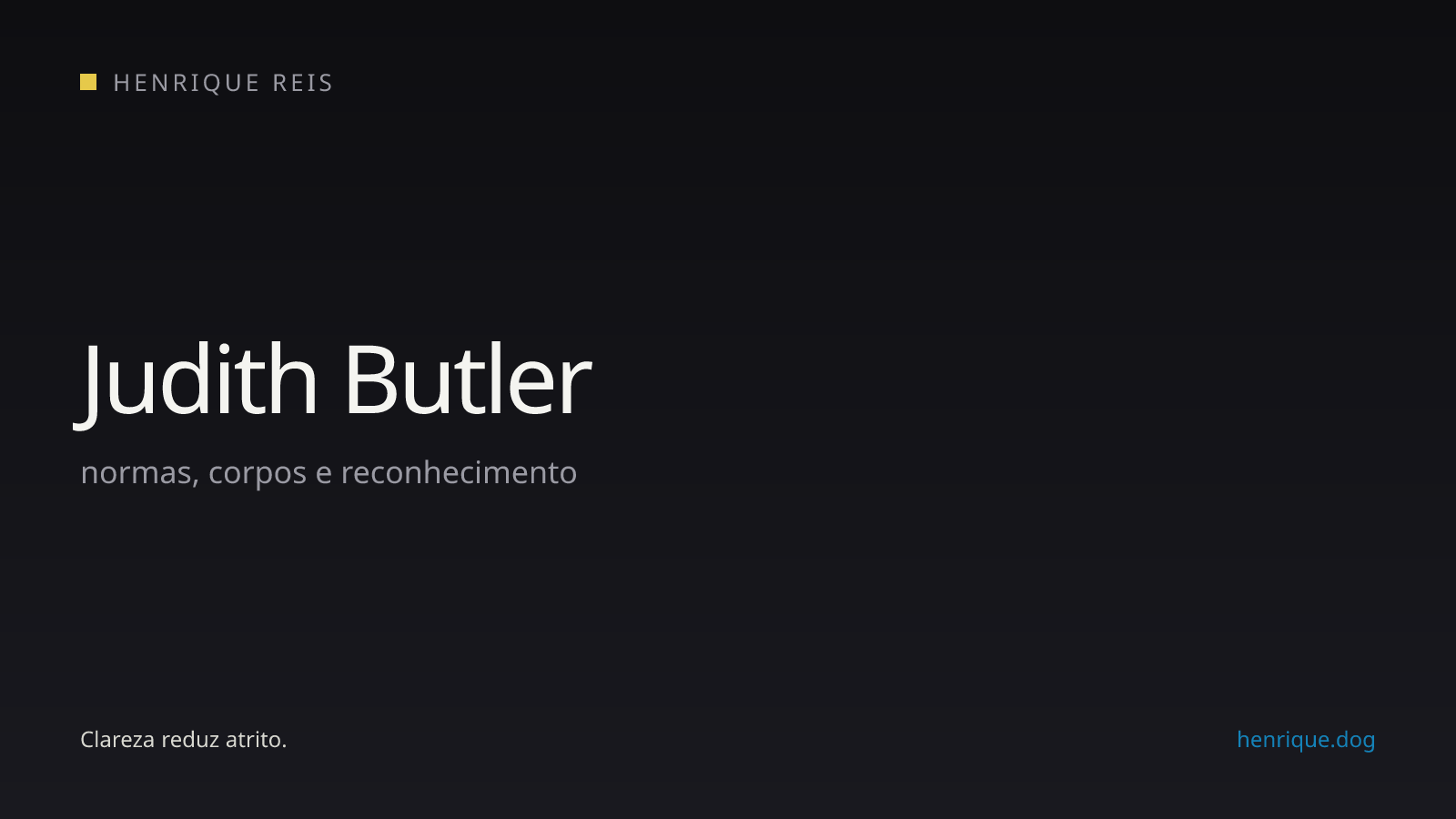 Guia editorial sobre conceitos, obras e críticas de Judith Butler