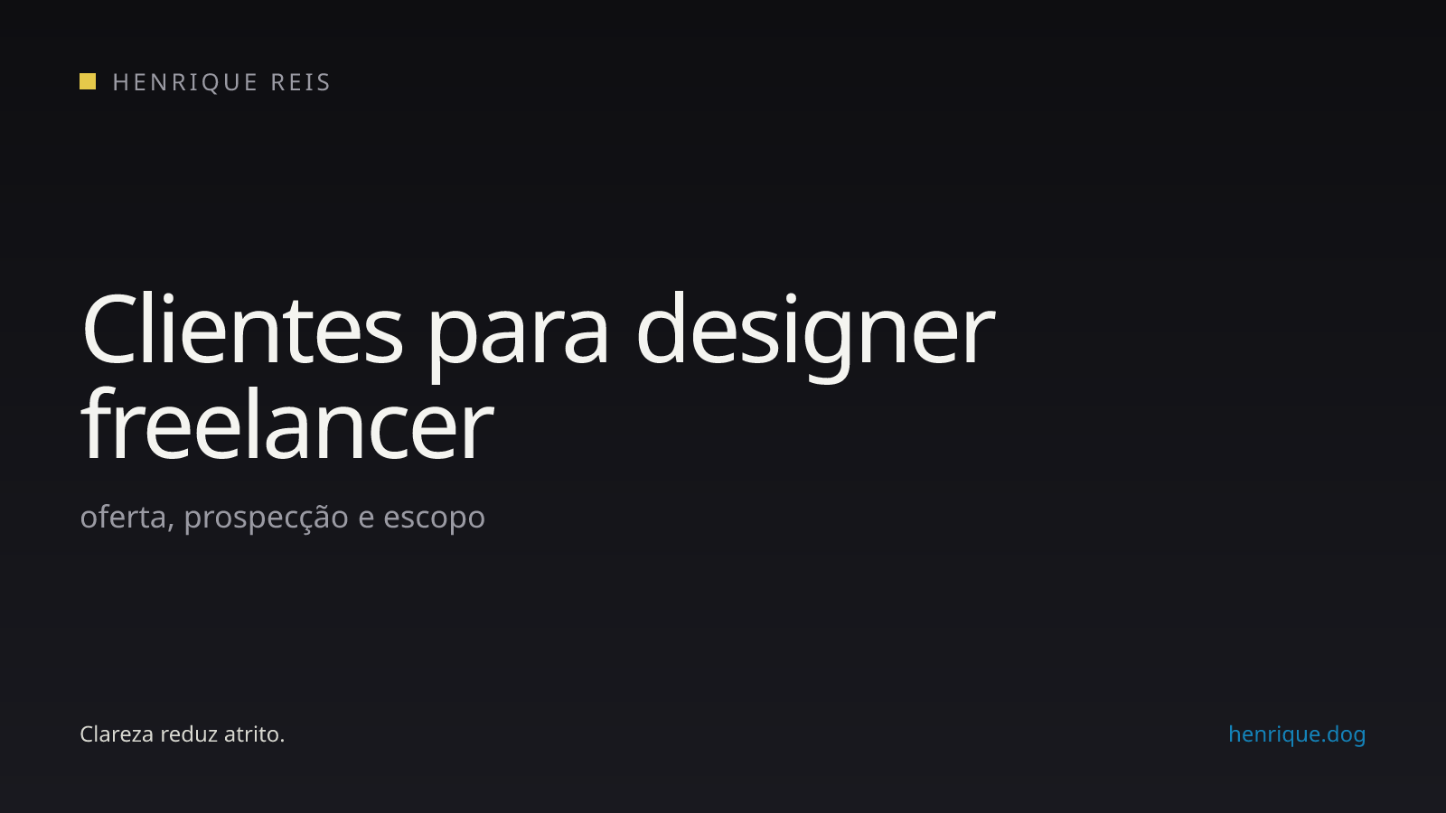 Fluxo de aquisição de clientes para designer gráfico freelancer