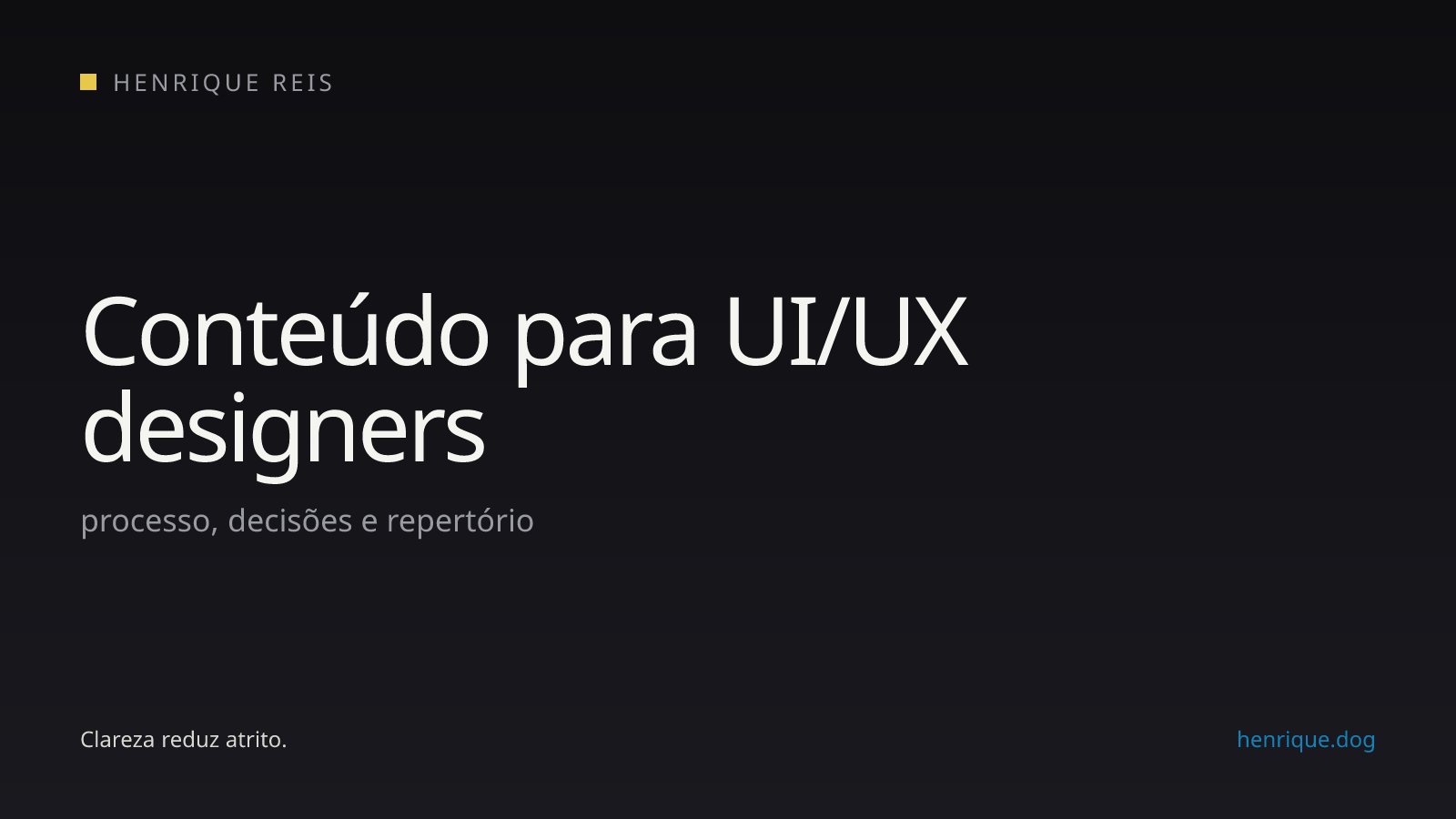 Matriz editorial para conteúdos de UI e UX organizados por público e competência