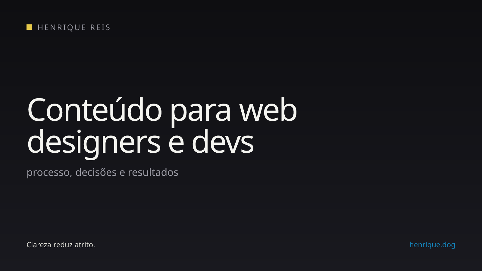Matriz de conteúdo para web designers e desenvolvedores freelancers
