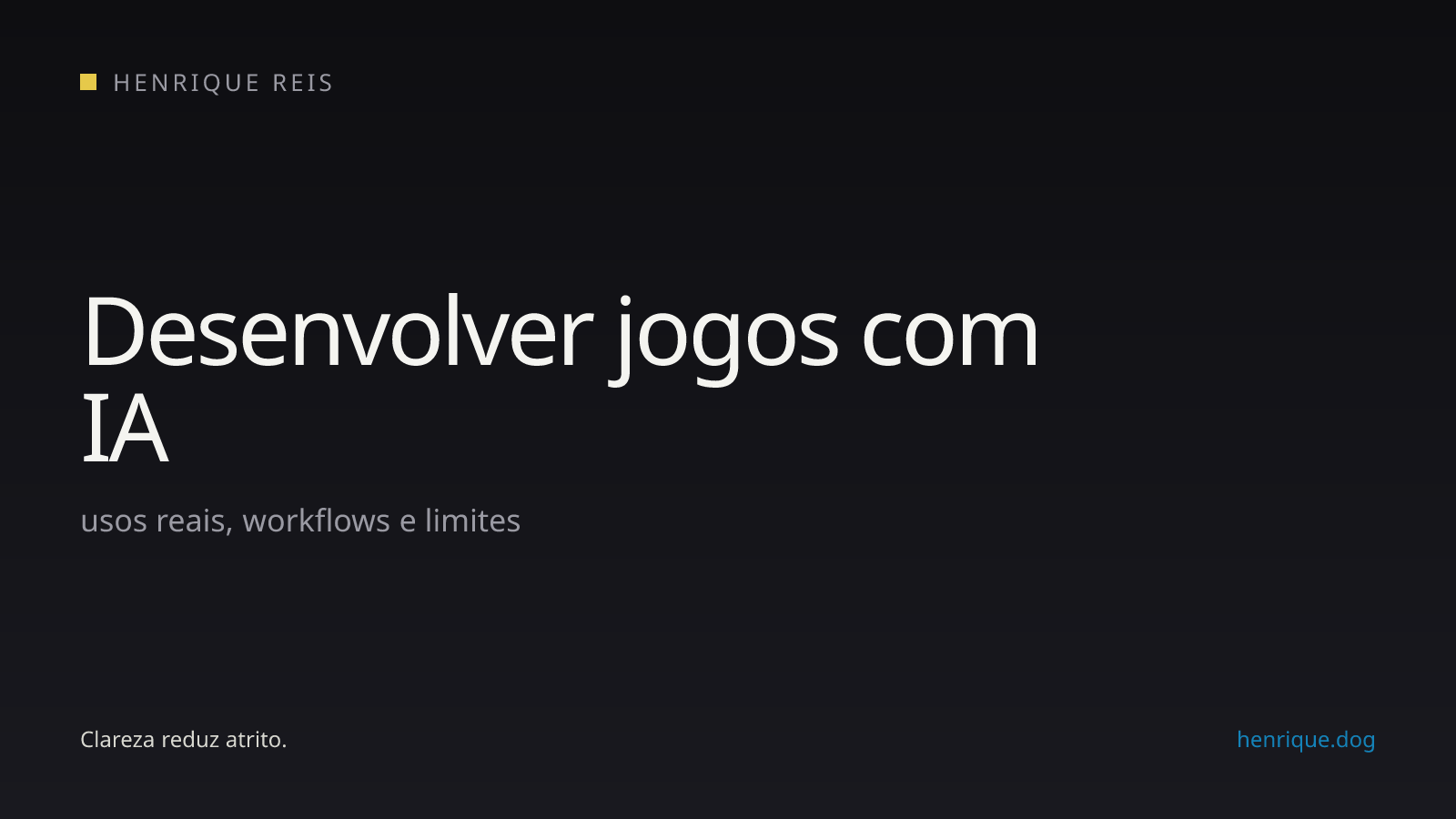 Capa editorial sobre aplicações e limites da inteligência artificial no desenvolvimento de jogos