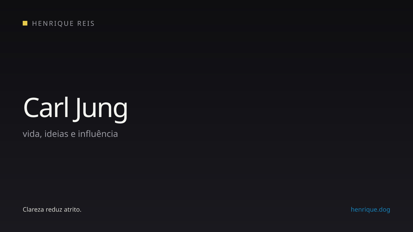 Guia editorial sobre Carl Jung e a psicologia analítica