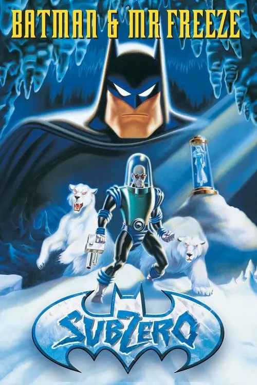 Pôster de Batman e Mr. Freeze: Abaixo de Zero (1998)