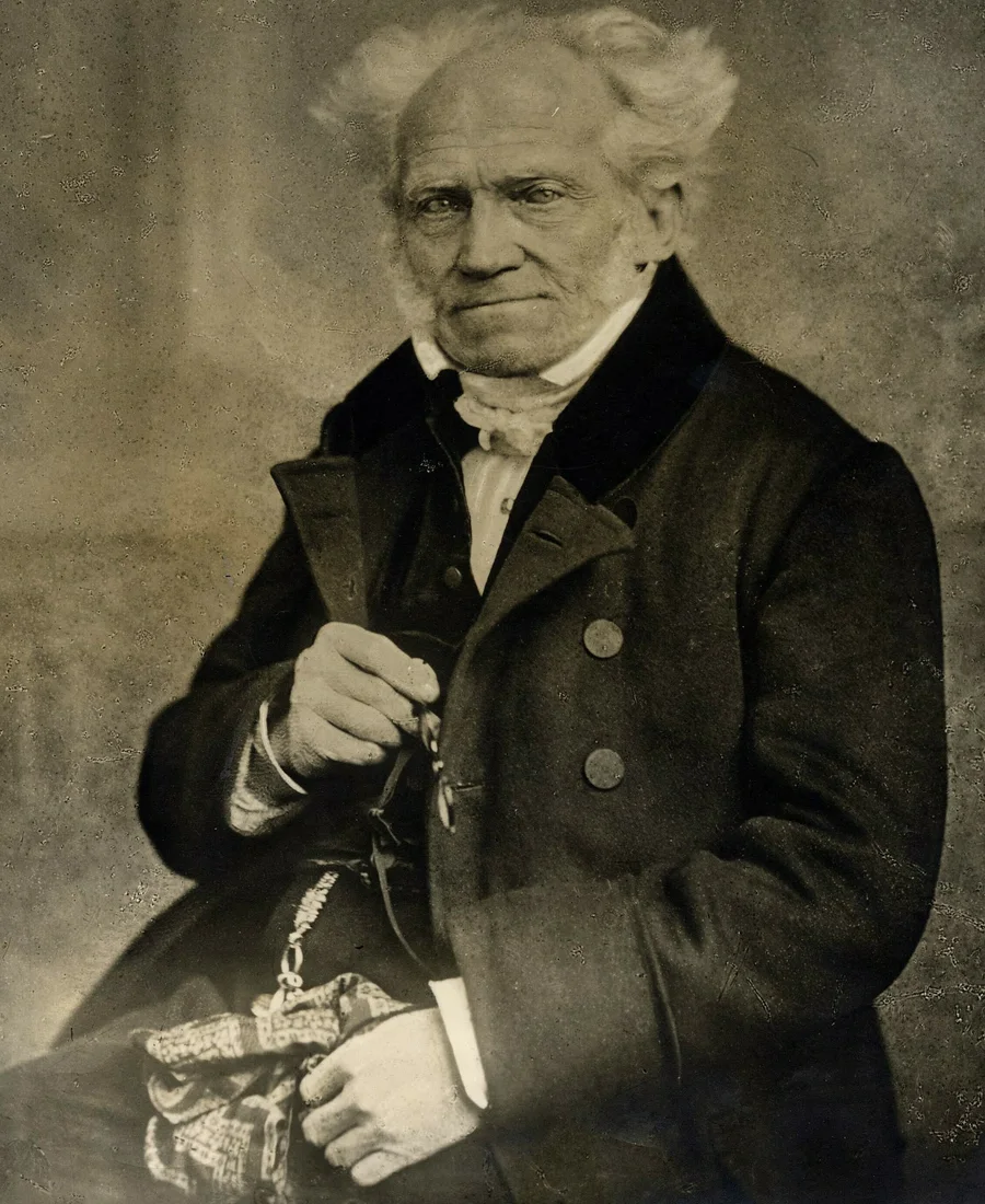 Fotografia de Arthur Schopenhauer feita por J. Schäfer em 1859
