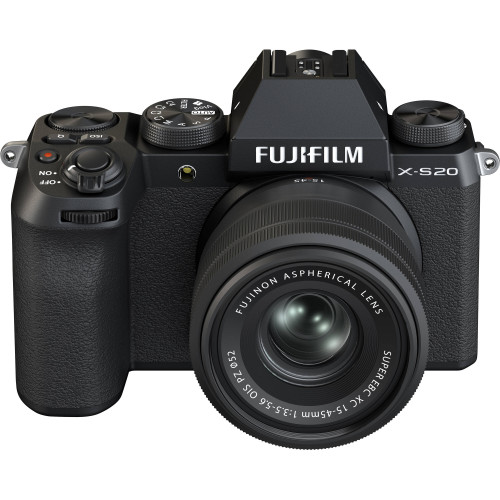 Fujifilm X-S20, câmera mirrorless vista em fotografia de produto