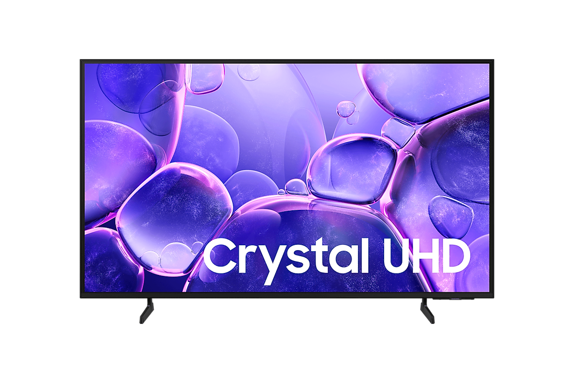 TV Samsung Crystal UHD U8100F de 55 polegadas vista de frente