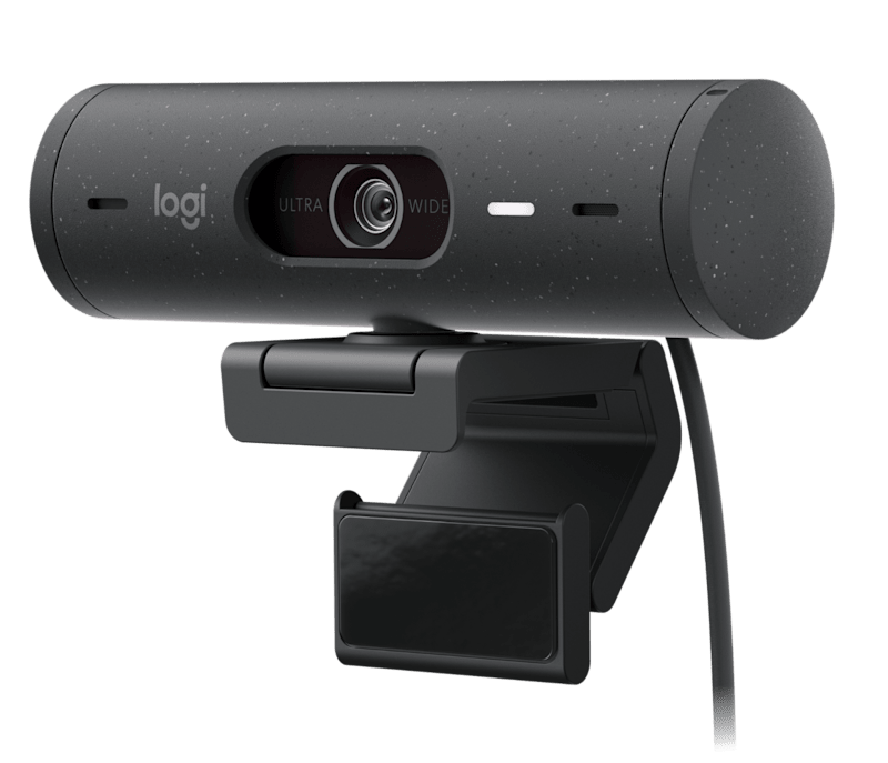 Logitech Brio 500 em imagem oficial do fabricante