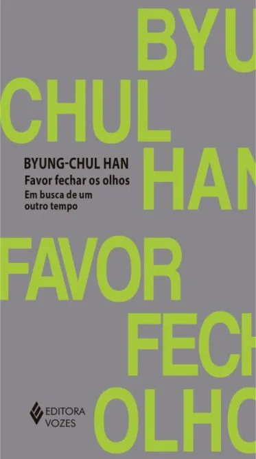 Capa da edição brasileira de Favor Fechar os Olhos publicada pela Editora Vozes