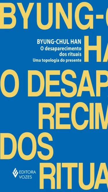 Capa da edição brasileira de O Desaparecimento dos Rituais publicada pela Editora Vozes