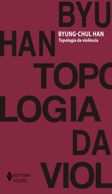 Capa da edição brasileira de Topologia da Violência publicada pela Editora Vozes