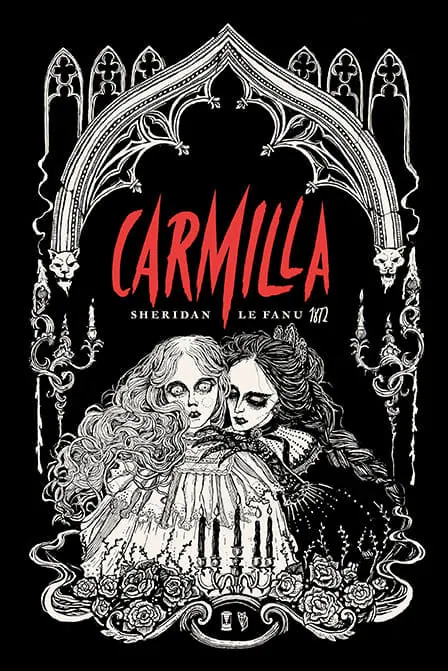 Capa da edição brasileira de Carmilla publicada pela DarkSide Books