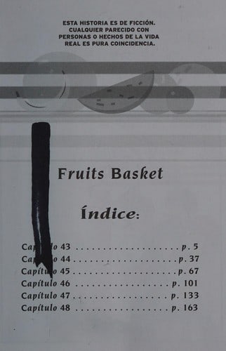 Capa de Fruits Basket