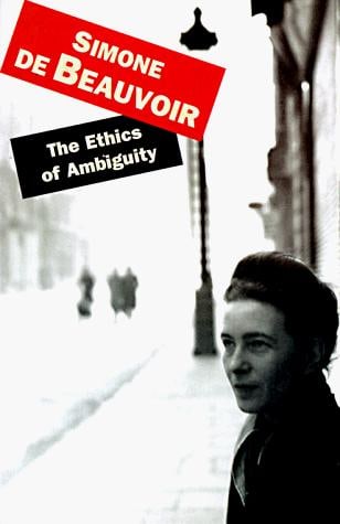Capa de Por uma Moral da Ambiguidade