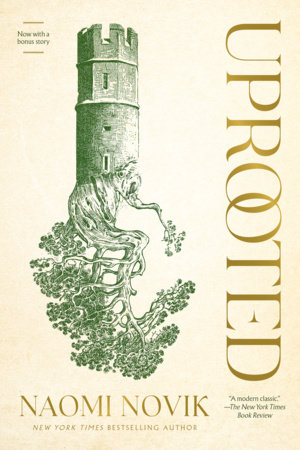 Capa da edição de Uprooted publicada pela Del Rey