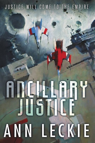 Capa da edição de Ancillary Justice publicada pela Orbit