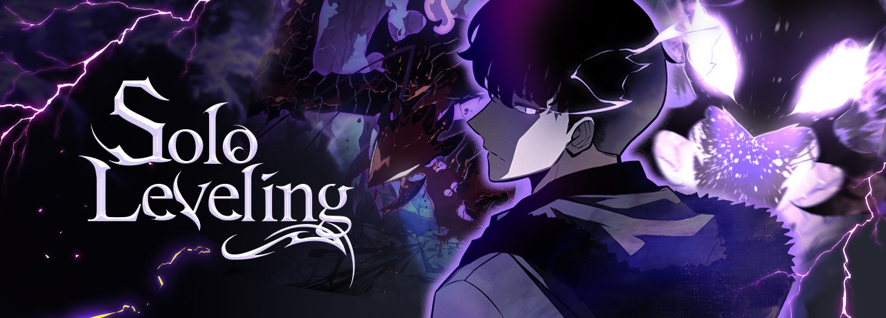 Capa oficial de Solo Leveling