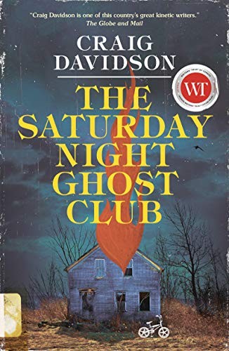 Capa da edição de The Saturday Night Ghost Club publicada pela Knopf Canada